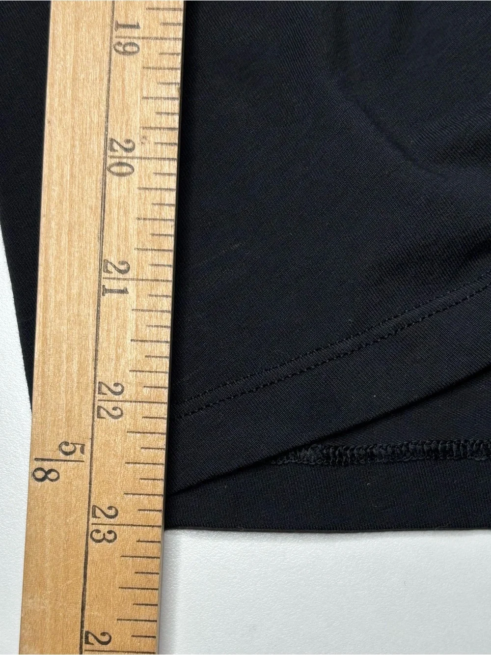 Lululemon Crescent Pima Cotton Twist Front Tee Black M/L